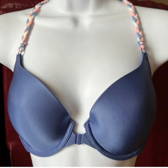 Victoria’s Secret Dream Angels Demi Lot (2) Lace Buste Underwire Bras 32DD - Picture 5 of 8